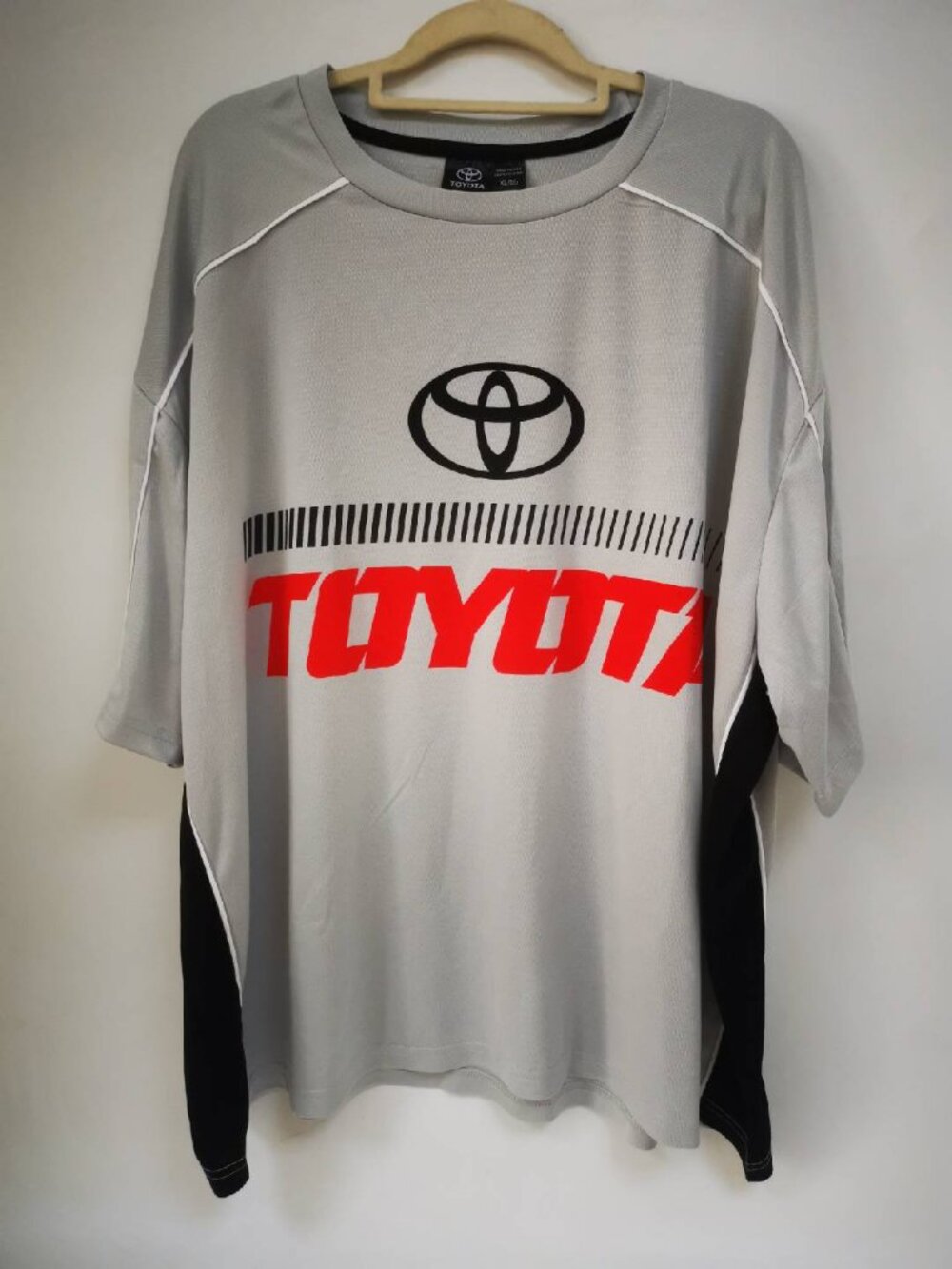 TOYOTA Men's Short Sleeve T-Shirt Summer Quick Dry Breathable Sports Top